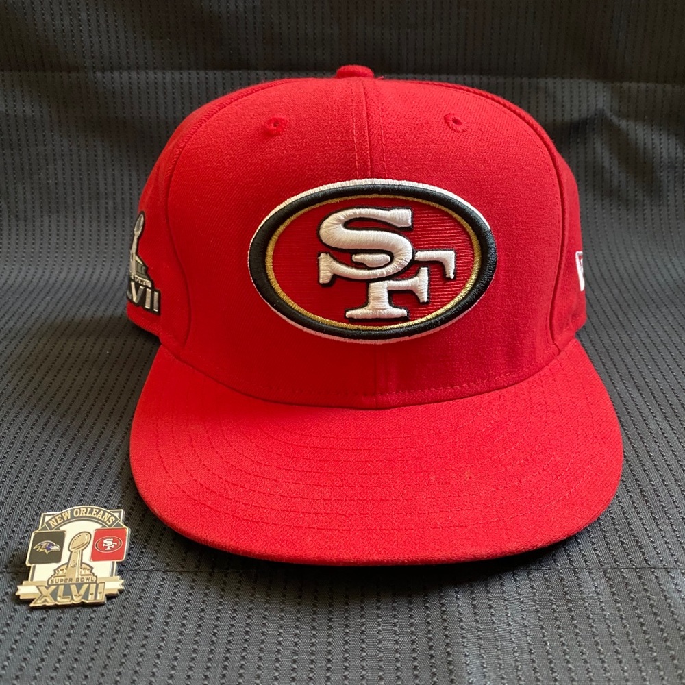 49ners new era super ball hat